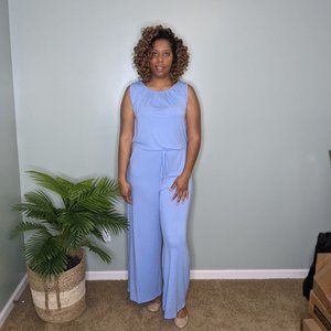 Spring Blue Jumpsuit